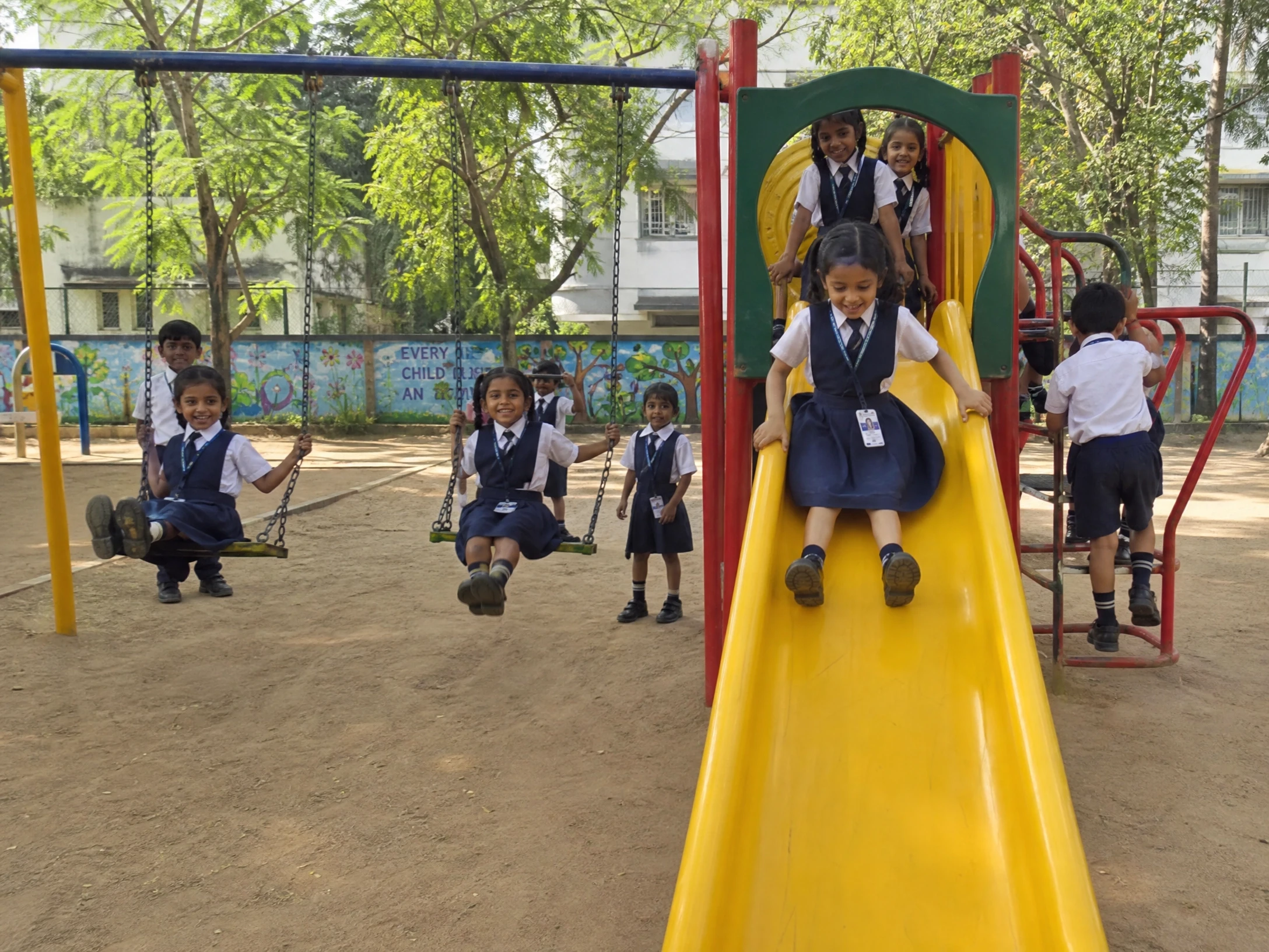 Playground sports spaces
